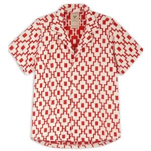 OAS white Manchu Terry Shirt